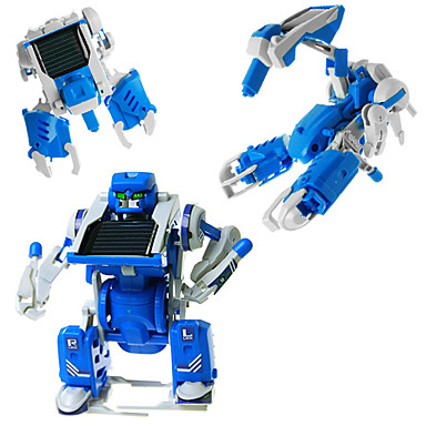 3 in 1 transforming solar robot diy toy assembly kit jeze1361258048968