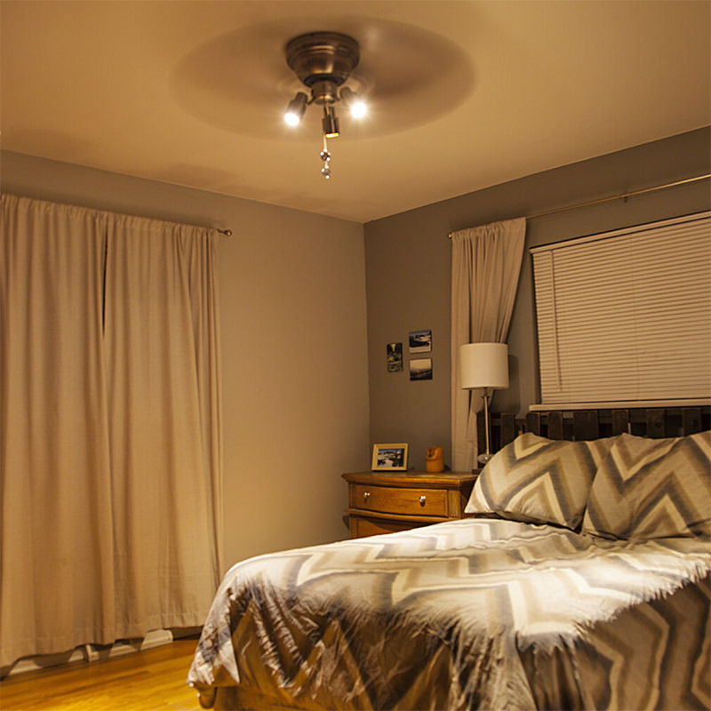 gu10 ceiling fan master bedroom warm white0