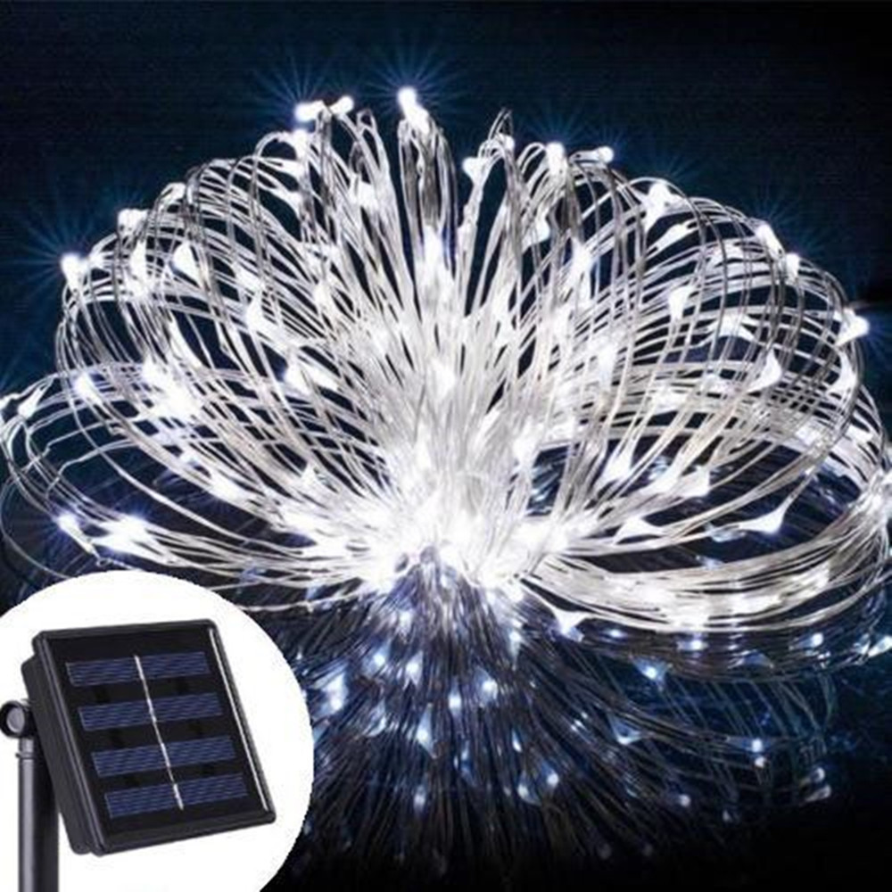 SOLAR WITH 100 MICRO LED LIGHT STRING 10.5 M2