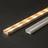 LED aluminium profil takaró búra átlátszó 1000 mm