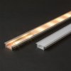 LED aluminium profil takaró búra opál 2000 mm
