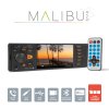 Multimédiás fejegység &amp;#34;Malibu Star&amp;#34; - 1 DIN - 4 x 50 W - BT - MP3 - AUX - SD - USB