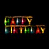 Születésnapi LED-es fényfüzér - &amp;#34;Happy Birthday&amp;#34; - 13 LED - 2 x AA - 2 m