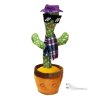 Interaktív táncoló, beszélő plüss kaktusz
