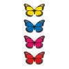 Szolár pillangó repkedő mozgással - 4 színben