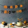 Halloween-i papír girland - &amp;#34;Happy Halloween&amp;#34; felirat - 3,5 m