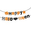 Halloween-i papír girland - &amp;amp;#34;Happy Halloween&amp;amp;#34; felirat - 3,5 m