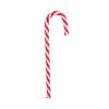 Karácsonyi dekor cukorbot - 15,2 cm - piros / fehér - 6 db / csomag