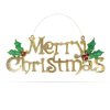 Karácsonyi dekor - &amp;amp;#34;Merry Christmas&amp;amp;#34; felirat - 50 x 18 cm