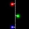 Fényfüzér - 50 db LED - színes - hálózati - 5 m - 8 program