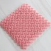 Csúszásgátló fürdőszobai szőnyeg - világos rózsaszín