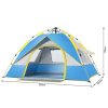 Automatic 1-4 személyes kemping sátor 200x200x135cm