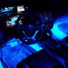 Szivargyújtóról működő kék belső világítás﻿ autóba﻿