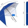 Hordozható napernyő szélvédővel (230 cm) - Malatec