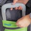 Kézipoggyász méretű, összehajtható táska zöld