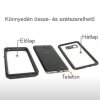 Vízálló és ütésálló tok Galaxy S8 S8+ S9 telefonokhoz S8 + Fehér