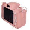 Kruzzel - Digitális kamera gyerekeknek (1080p, 16GB) Pink