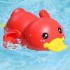 Aranyos, úszkáló fürdőjáték Piros kacsa