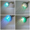 Szivárvány LED zuhanyfej