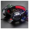 Világító gamer fejhallgató, headset funkcióval (AS70) (csomagolássérült)