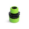 Tömlőcsatlakozó adapter - 1/2&amp;#34; - 3/4&amp;#34; - műanyag - zöld/fekete
