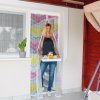 Szúnyogháló függöny ajtóra -mágneses- 100 x 210 cm - cikkcakkos
