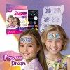 Princess Dream Arcfesték szett - 6 db sablonnal