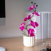 Műnövény dekoráció - orchidea - 11 x 35 cm - 3 féle