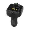 Bluetooth FM Transmitter, USB és MicroSD kártya foglalattal, kihangosító funkcióval