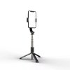 Hordozható Bluetooth selfie bot tripod álvánnyal