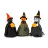 Halloween-i dekoráció - szellem, macska, tökfej - 21 cm