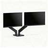 Monitor&amp;amp;#38;TV tartókonzol - dupla karos, teleszkópos - asztallapra rögzíthető - 45 cm, 32&amp;amp;#34;