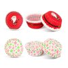 Karácsonyi muffinpapír - Mikulás - 40 db / csomag