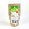 Palántanevelő cserép - Ø8 cm - kerek, papír - 10 db / csomag