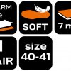NEO TOOLS Talpbetét, filc, hőszigetelt, 40-41 82-341