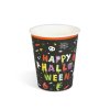 Halloween-i papírpohár - "Happy Halloween" - 2,5 dl - 8 db / csomag