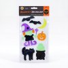Halloween-i gél ablakmatrica szett - 15 x 25 cm - 3 féle