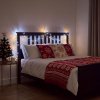 Fényfüzér - 5 m - 200 melegfehér & 50 hidegfehér LED - 100-240V - 6W - fehér kábel