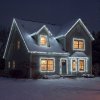 Fényfüzér - 20 m - hidegfehér - 400 LED - 220-240V - 6W - átlátszó kábel