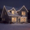 Fényfüzér - 10 m - 400 melegfehér & 100 hidegfehér LED - 100-240V - 6W - fehér kábel