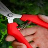 1db Prémium Ergonomikus Rozsdamentes Acél Kerti Olló