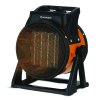 Műhely hősugárzó - PTC - 1000 / 2000W - narancs/fekete