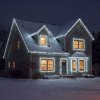 Fényfüzér - 10 m - hidegfehér - 200 LED - 100-240V - 6W - zöld kábel