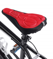 Nyereghuzat, bicikli üléshuzat (légáteresztő) Piros