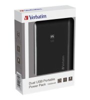 VERBATIM - Power Bank akkumulátor, 10400 mAh, dupla USB