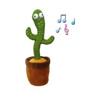 Visszabeszélő, táncoló plüss kaktusz - énekel, táncol, zenél amit csak szeretnél