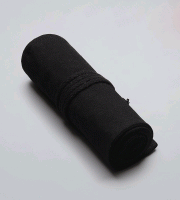 Feltekerhető tolltartó fekete