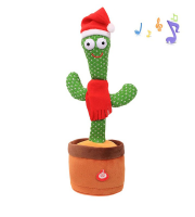 Táncoló kaktusz, interaktív játék mikulásos
