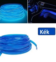 Műszerfal LED Csík, Autós dekor szalag kék