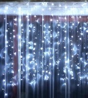2x2 méteres 400 LED hidegfehér karácsonyi fényfüzér